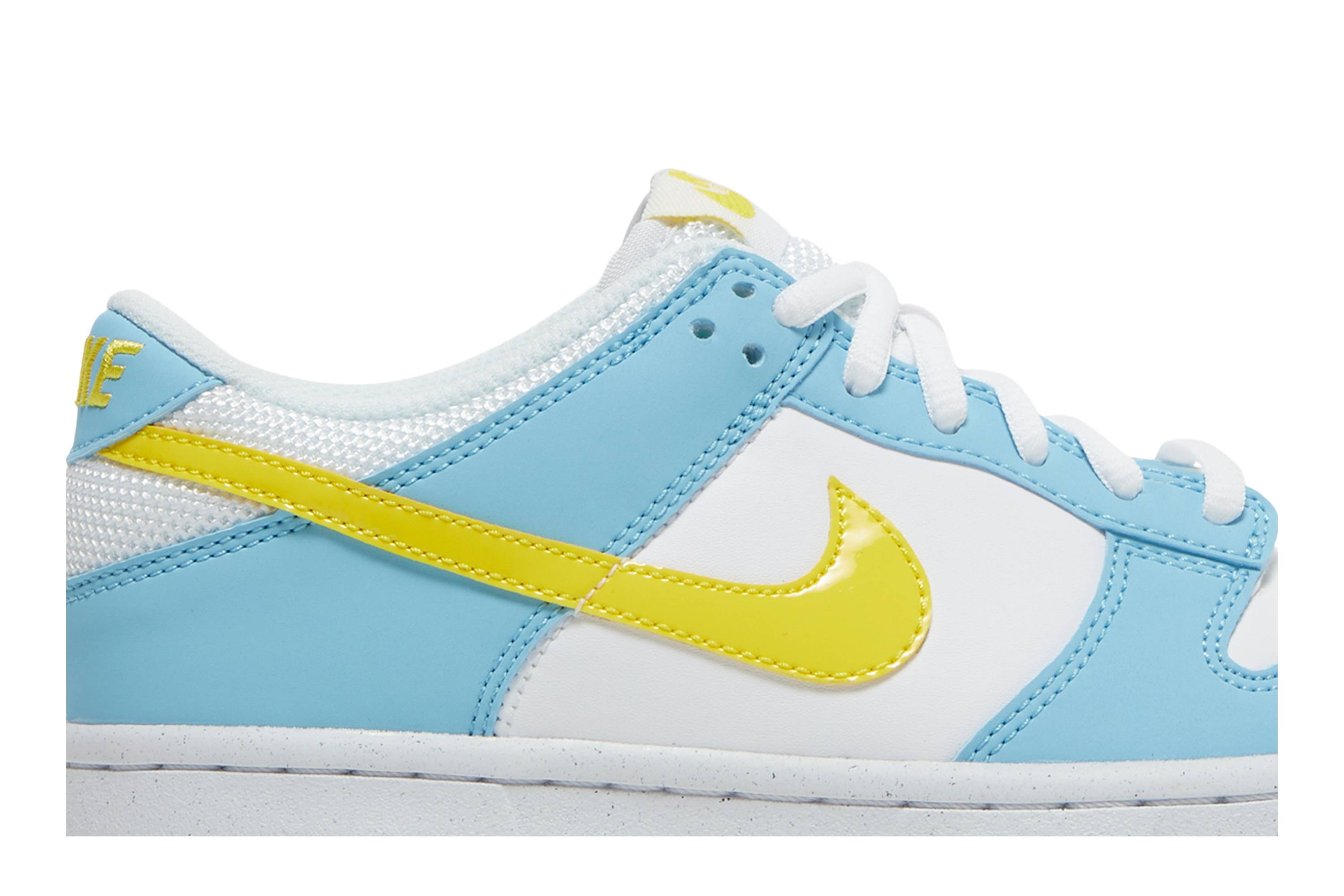 (Grade School) Nike Dunk Low Next Nature ‘Homer Simpson’ DX3382-400